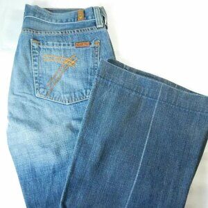 7 For All Mankind  Jerome Dahan Style Jeans Size 28 Boot Cut
